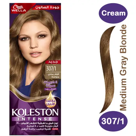 Wella Koleston Intense Hair Colour 307/1 Medium Ash Blonde