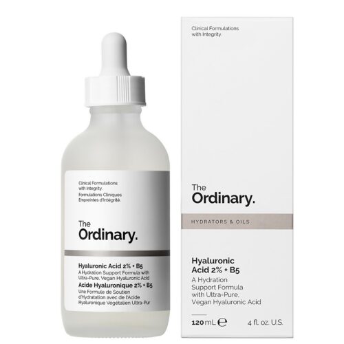 The Ordinary Facial Treatment: Hyaluronic Acid with 2% + B5 (30ml) and The Ordinary Niacinamide 10% + Zinc 1% (30ml)