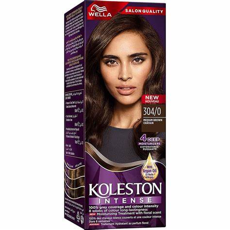 Wella Koleston Intense Hair Color 304/0 Medium Brown