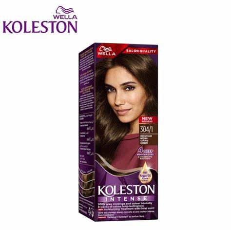 Wella Koleston Intense Hair Color 304/1 Medium Ash Brown