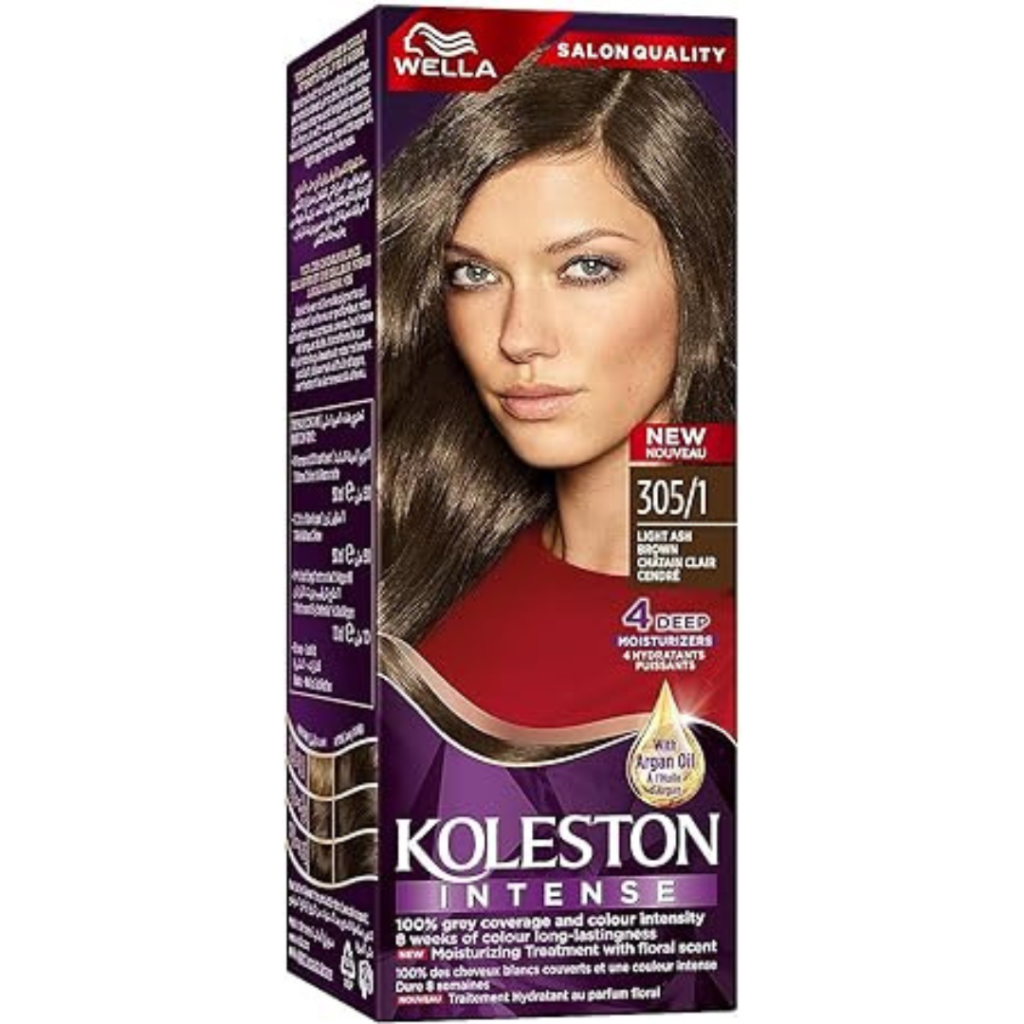 Wella Koleston Intense Colour Tube 305/1 Light Ash Brown