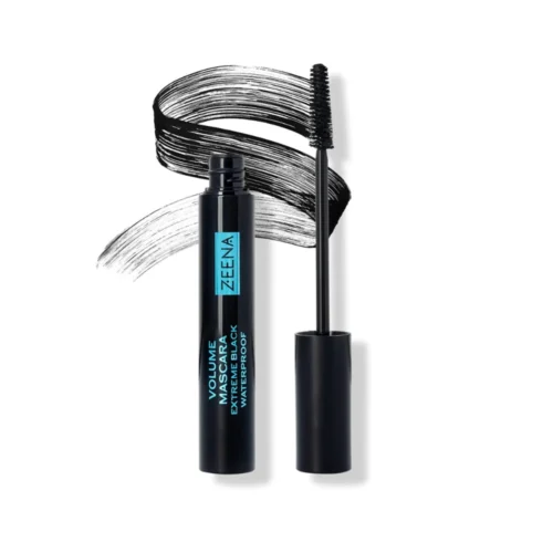 Zeena Waterproof Volume Mascara, Extreme Black 010