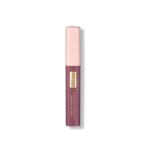 Zeena Liquid Matte Tattoo Lipstick, 030, Exotic Nude