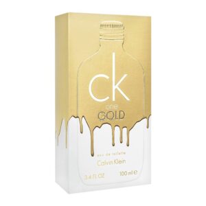 Calvin Klein One Gold Eau De Toilette, Fragrance For Men & Women, 100ml