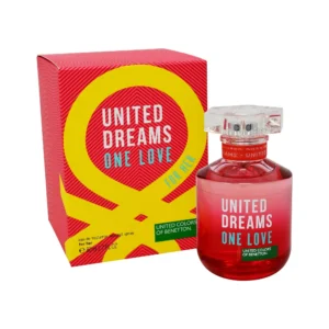 Benetton United Dreams One Love Pink Edt For Women 80Ml - Image 2