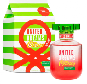 Benetton United Dreams Citrus EDT Spray For Women 80ml - Image 2