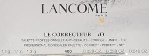 Lancôme Paris Le CorrectEUr Pro Professional Concealer Palette #400 3.5G - Image 2